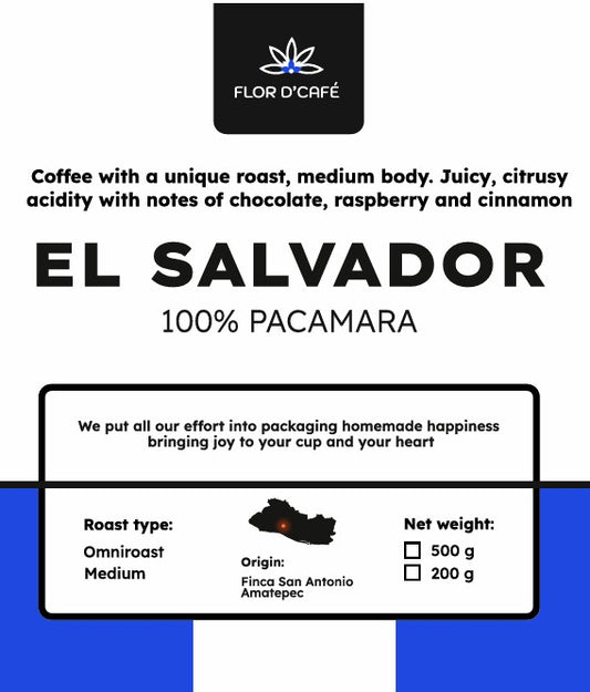 El Salvador 100% Pacamara